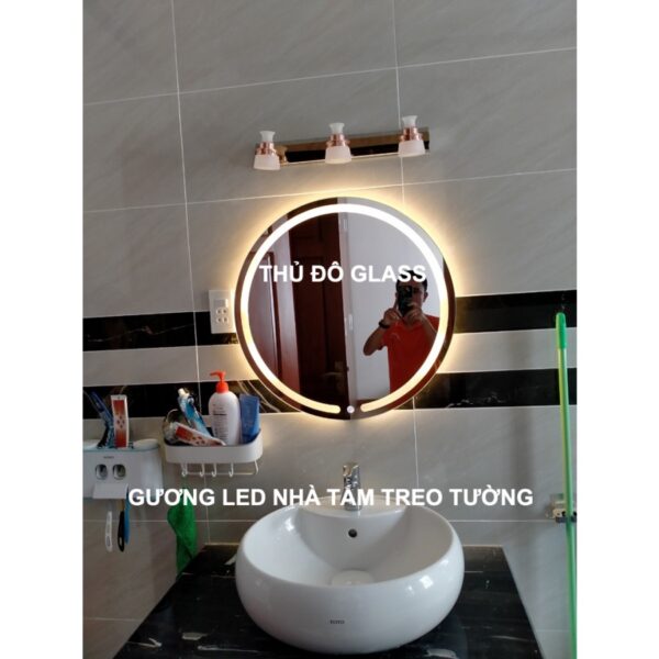 Gương điện cảm ứng treo nhà tắm tại Phan Rang Phan Thiết